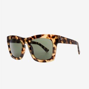 Electric Oversized Crasher Sunglasses in Gloss Spotted Tort